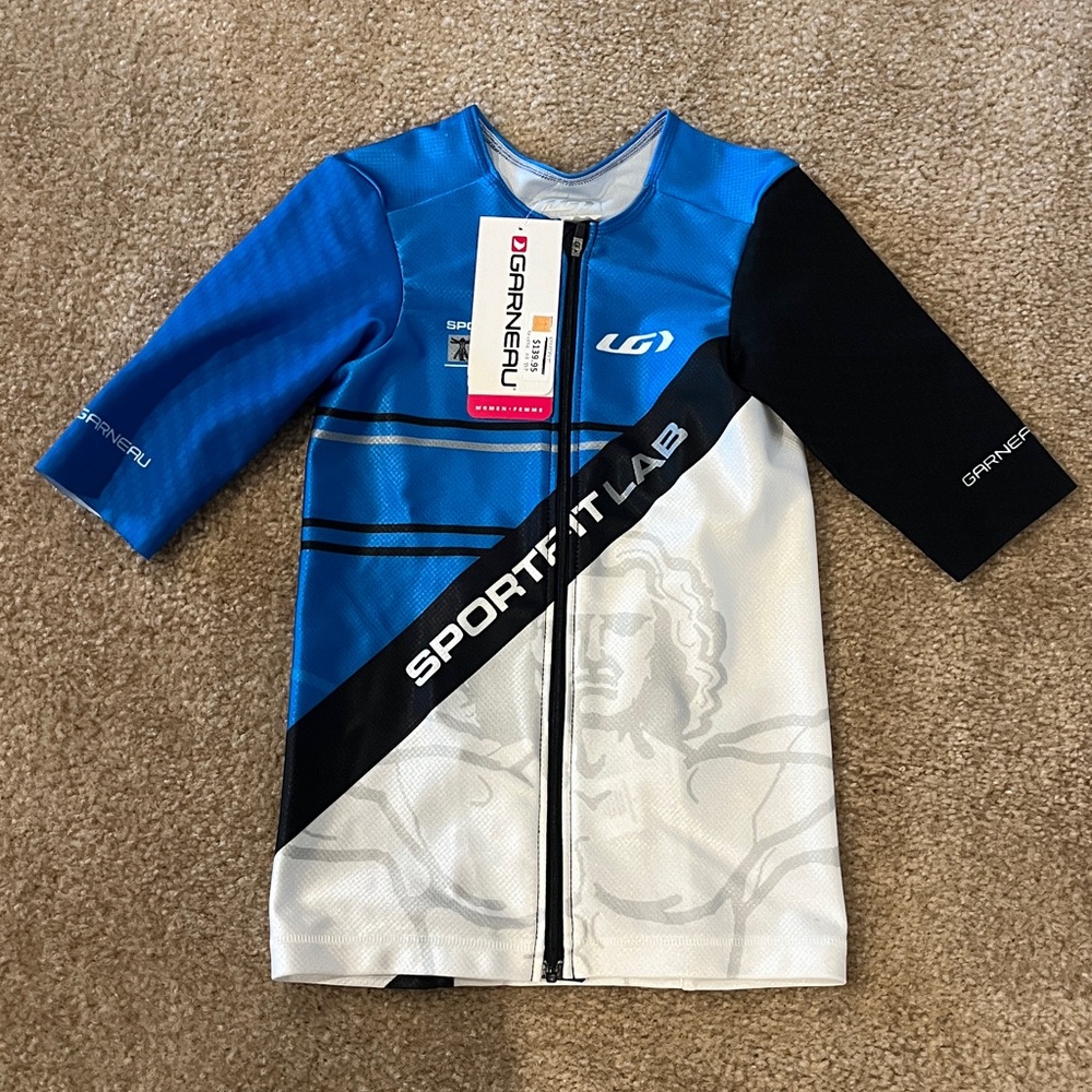 NWT Louis Garneau Short Sleeve Tri Top - size medium